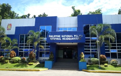 <p>PNP regional office in Palo, Leyte. <em>(File photo)</em></p>